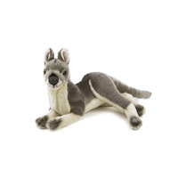 Mini red kangaroo plush soft toy, cuddly Australian native stuffed animal  by Bocchetta Plush Toys